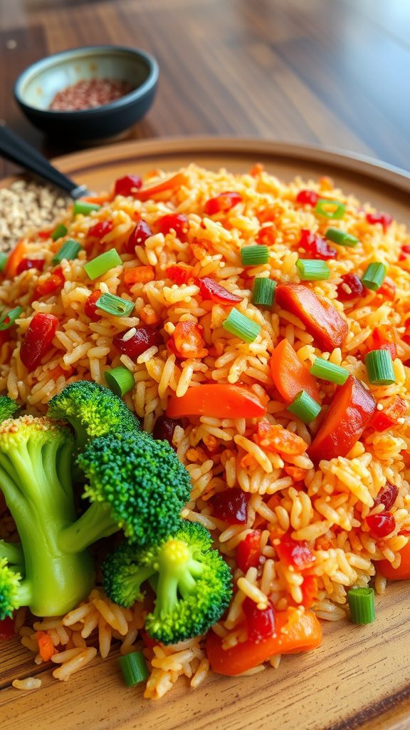 spicy korean rice dish
