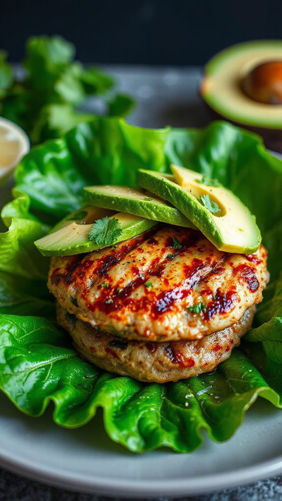 spicy lime turkey patties