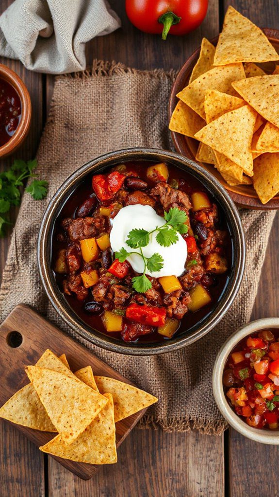 spicy meat and beans spicy meat and beans