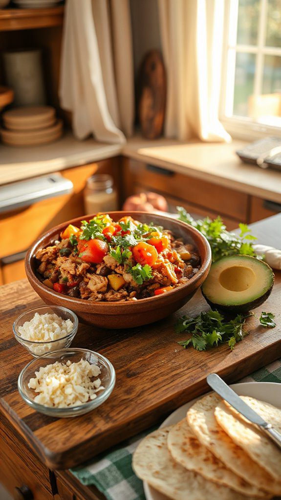 spicy savory chicken stew