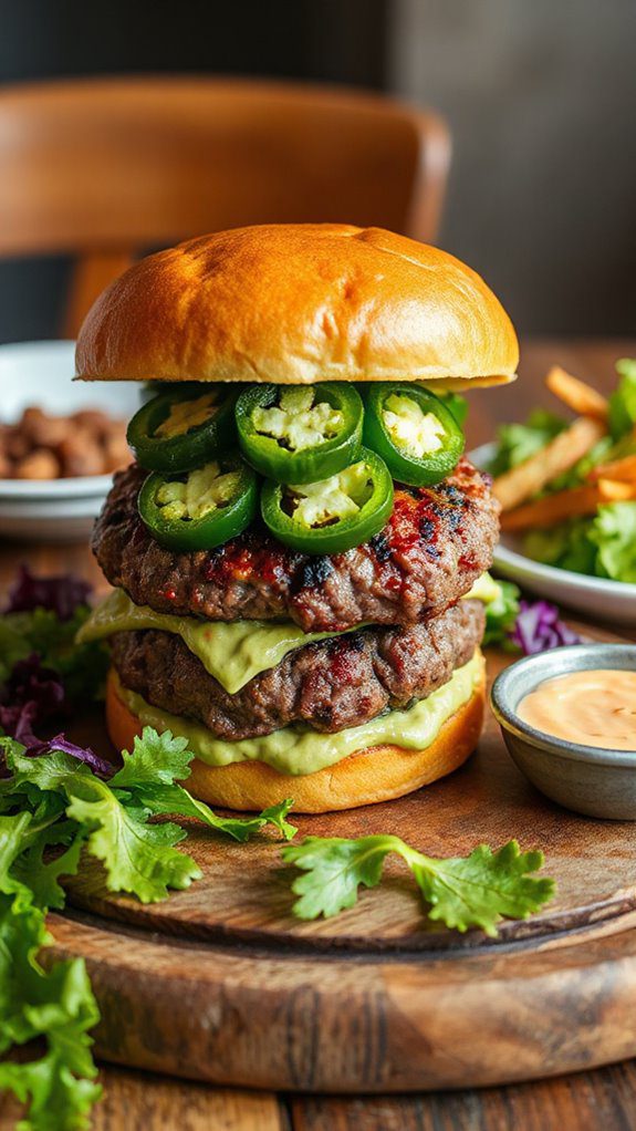 spicy southwest burger delight spicy southwest burger delight