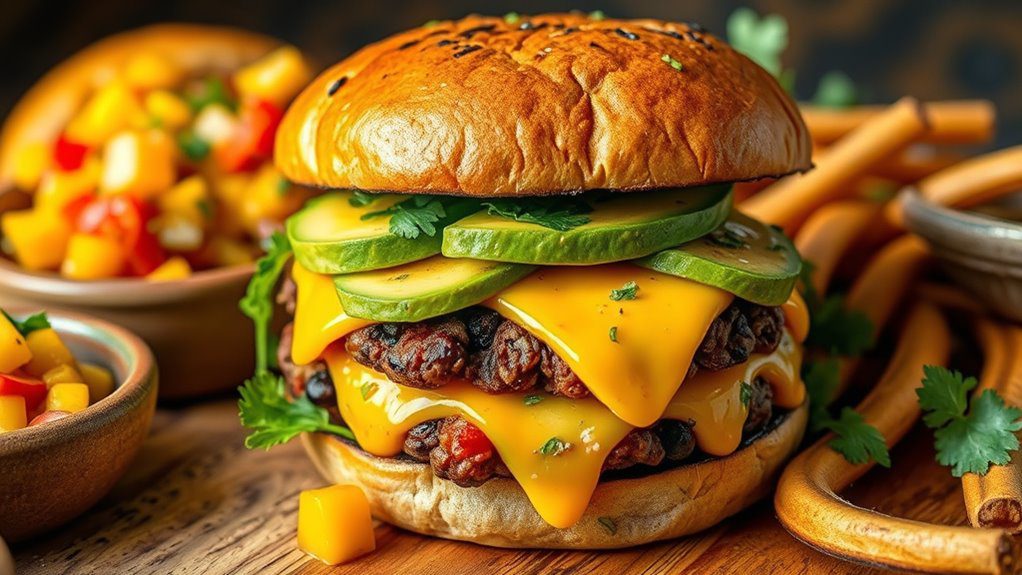 spicy vegetarian burger recipe