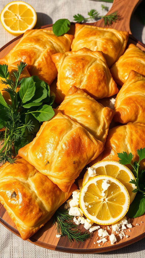 spinach and feta pastry