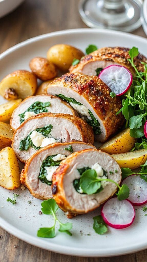 spinach feta pork tenderloin spinach feta pork tenderloin