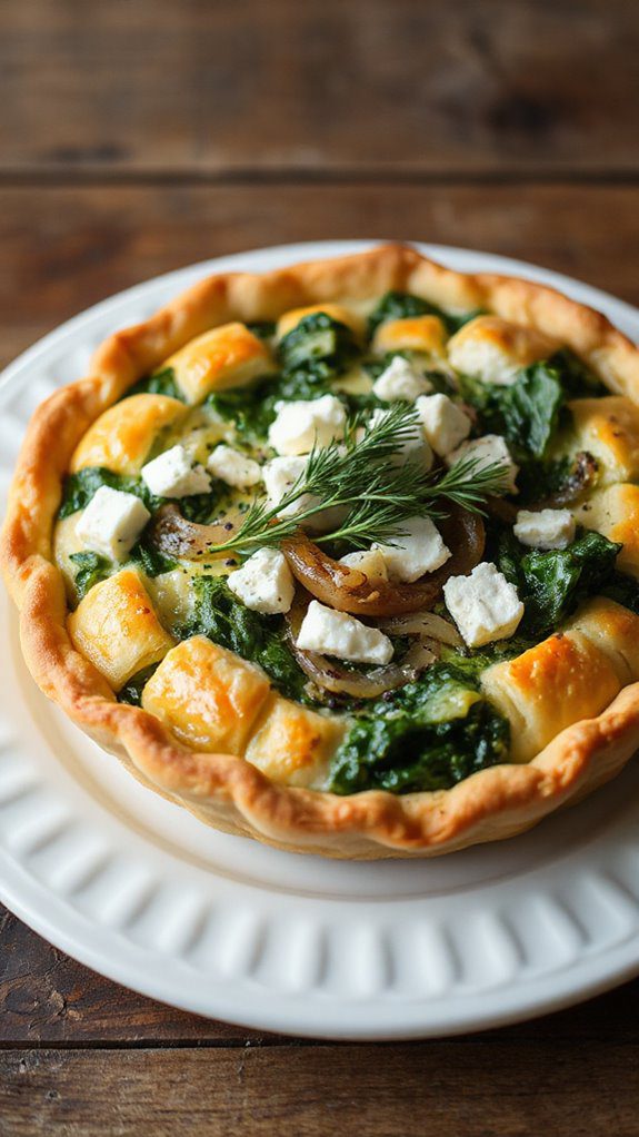 spinach feta quiche recipe spinach feta quiche recipe