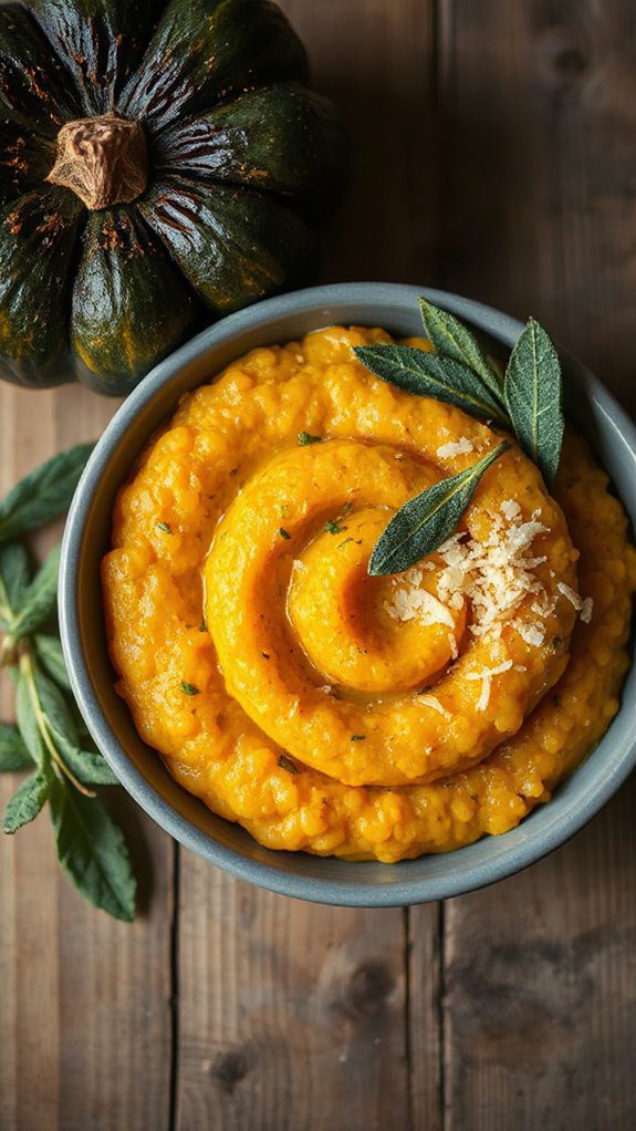 squash risotto made easily