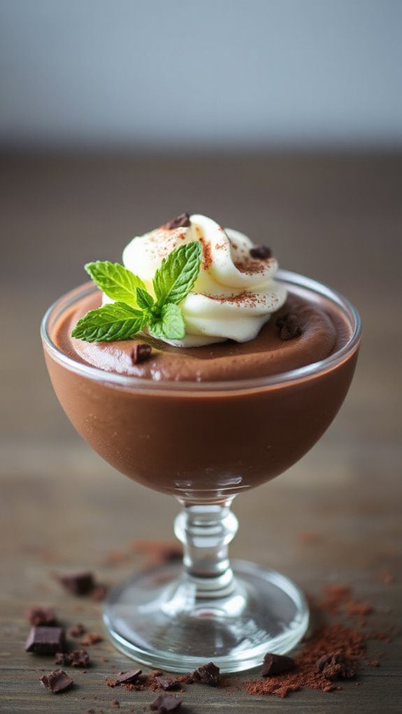 sugar free chocolate dessert