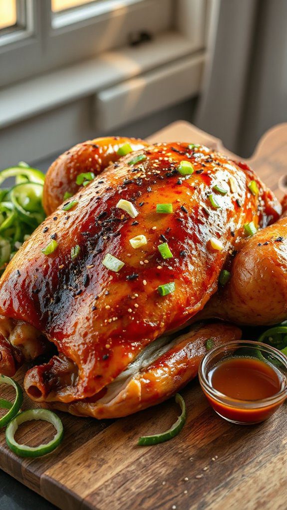 sweet and savory chicken