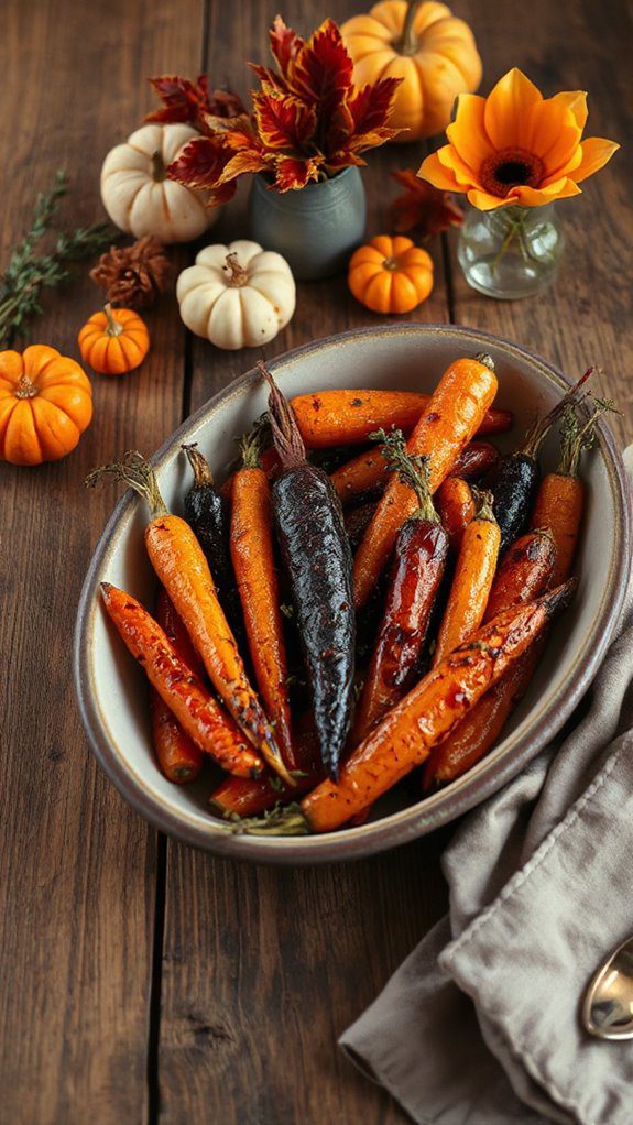 sweet and tangy carrots