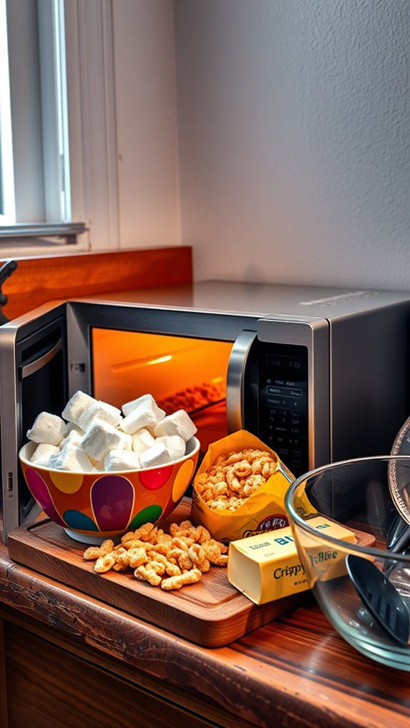 sweet chewy crispy snack