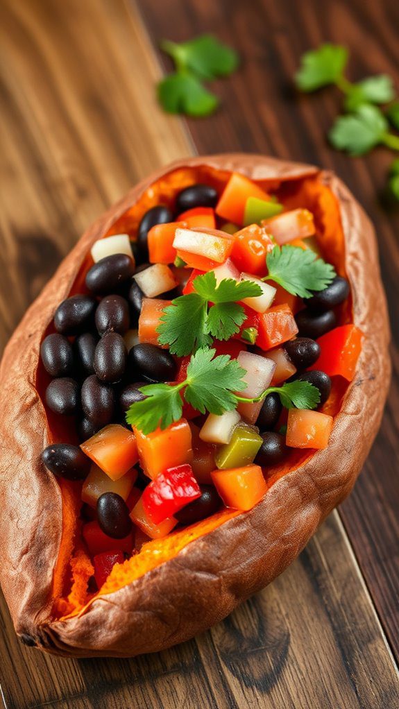 sweet potato black bean salsa sweet potato black bean salsa