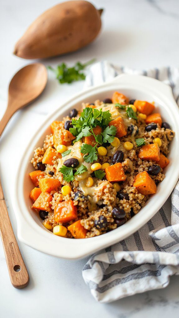 sweet potato quinoa casserole