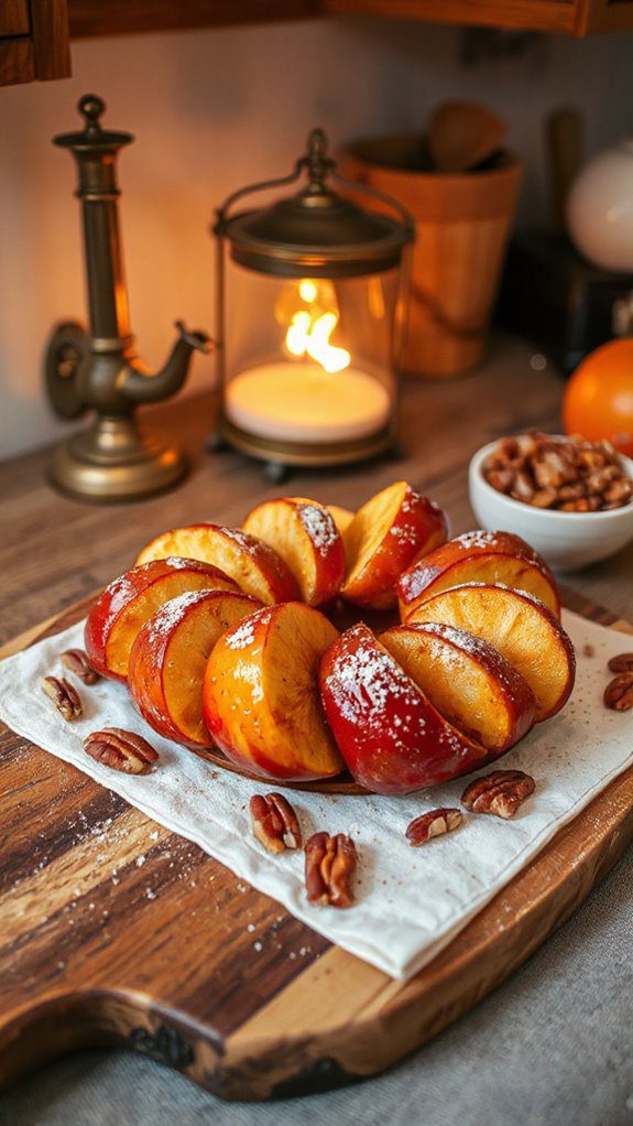 sweet spiced fruit dessert
