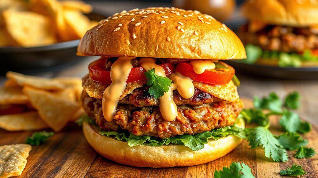 taco burger fusion delight taco burger fusion delight