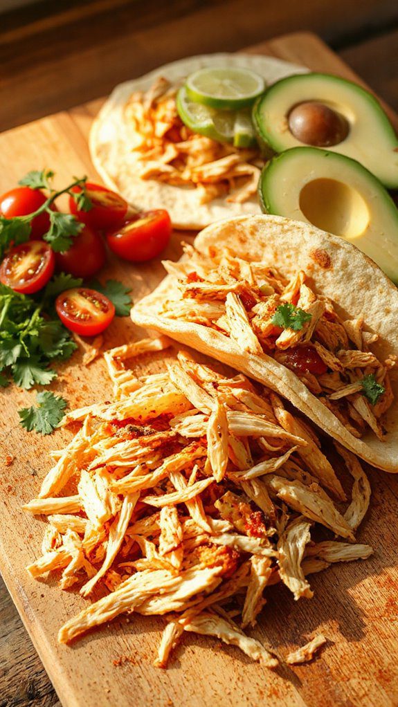 tacos with fresh salsa