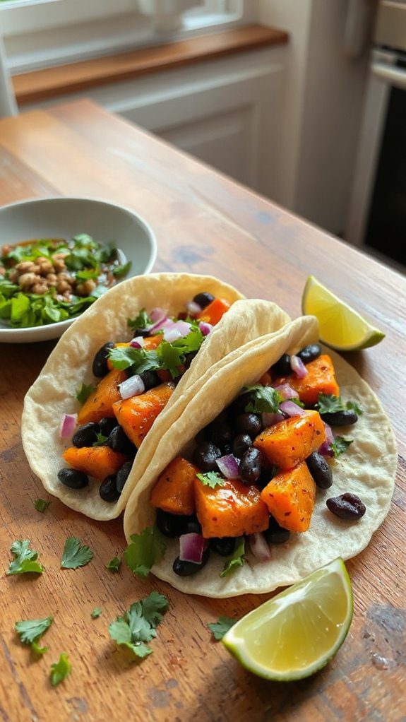 tasty vegetarian taco recipe