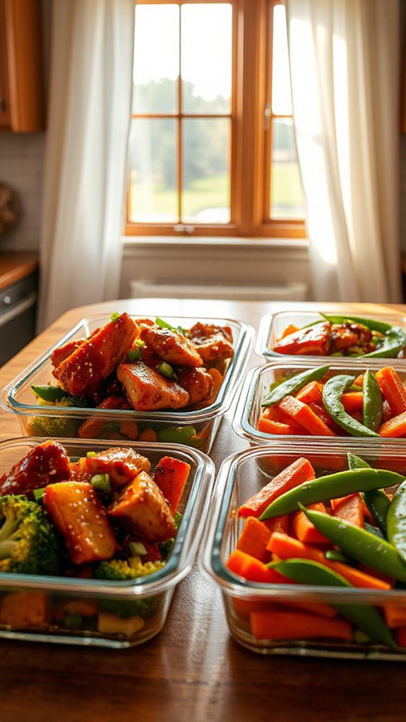 teriyaki chicken and vegetables teriyaki chicken and vegetables