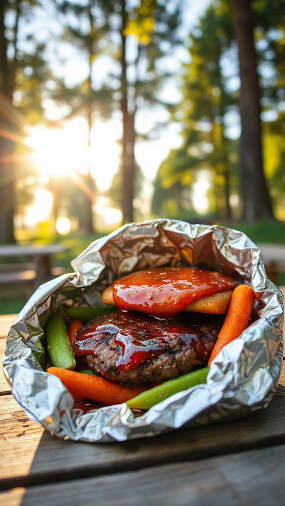 teriyaki hamburger foil recipe