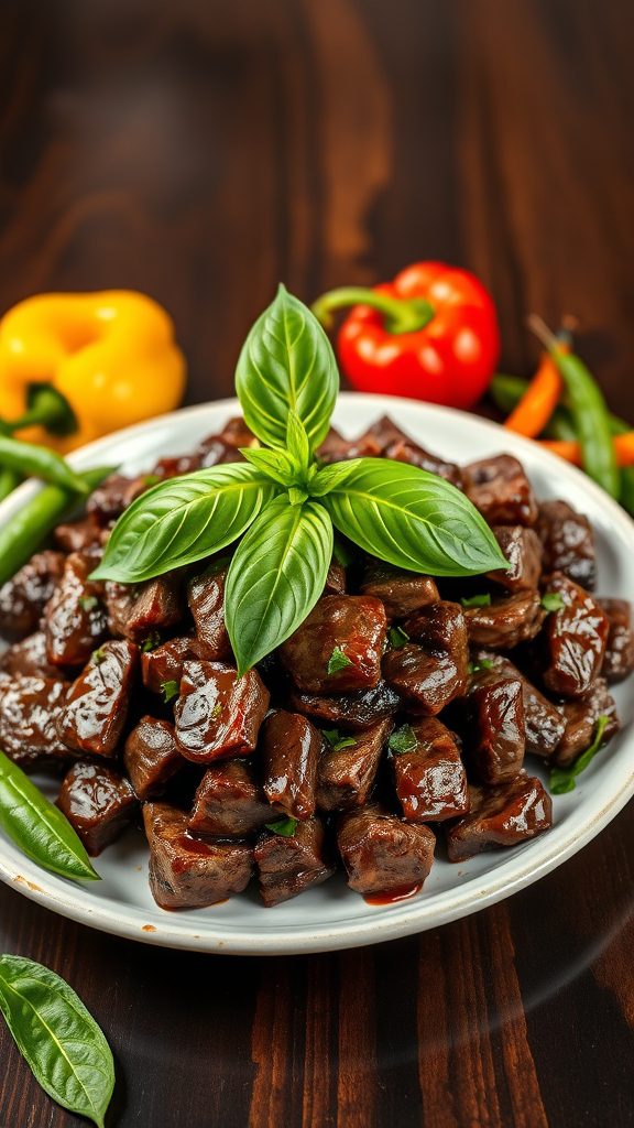 thai basil beef stir fry thai basil beef stir fry