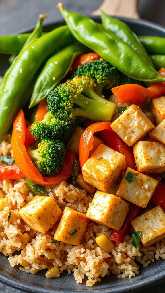 tofu vegetable stir fry recipe