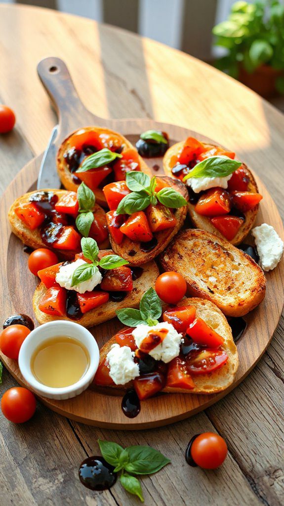 tomato basil bruschetta recipe