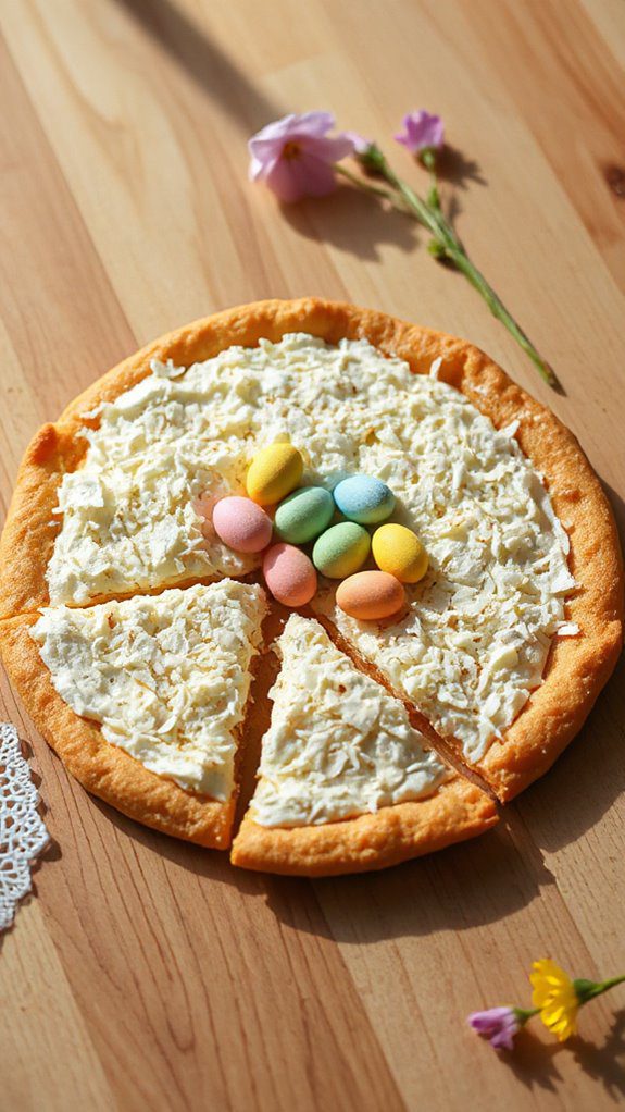 tropical inspired pizza creation tropical inspired pizza creation