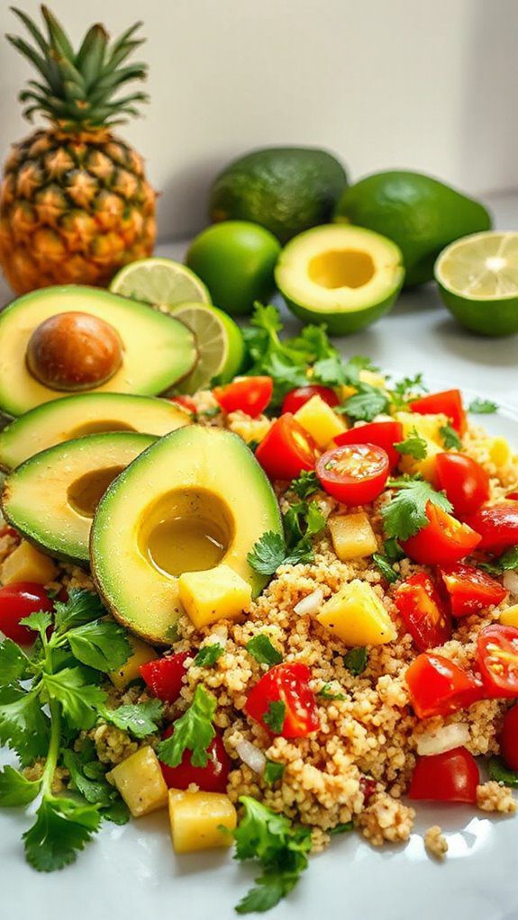 tropical quinoa salad recipe