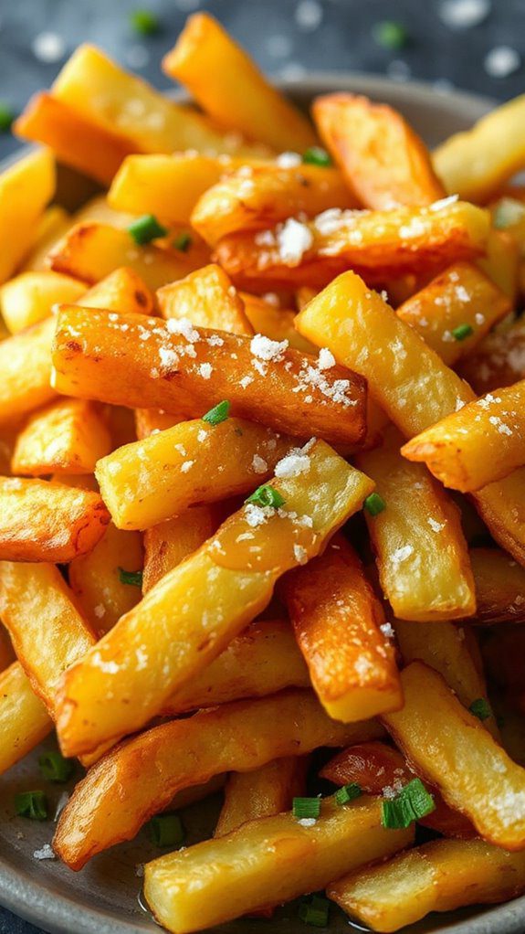 truffle oil seasoned fries