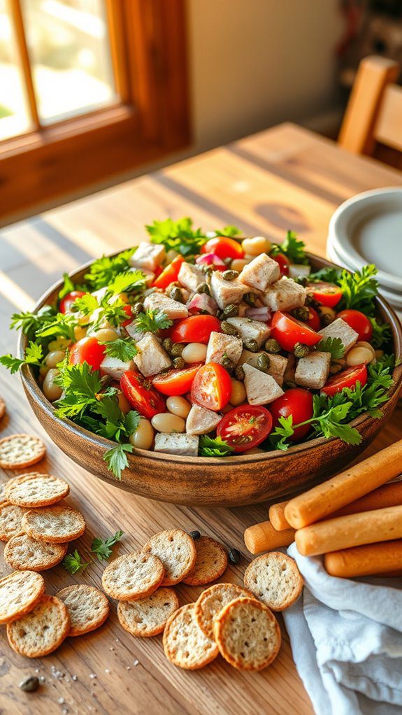 tuna salad with beans