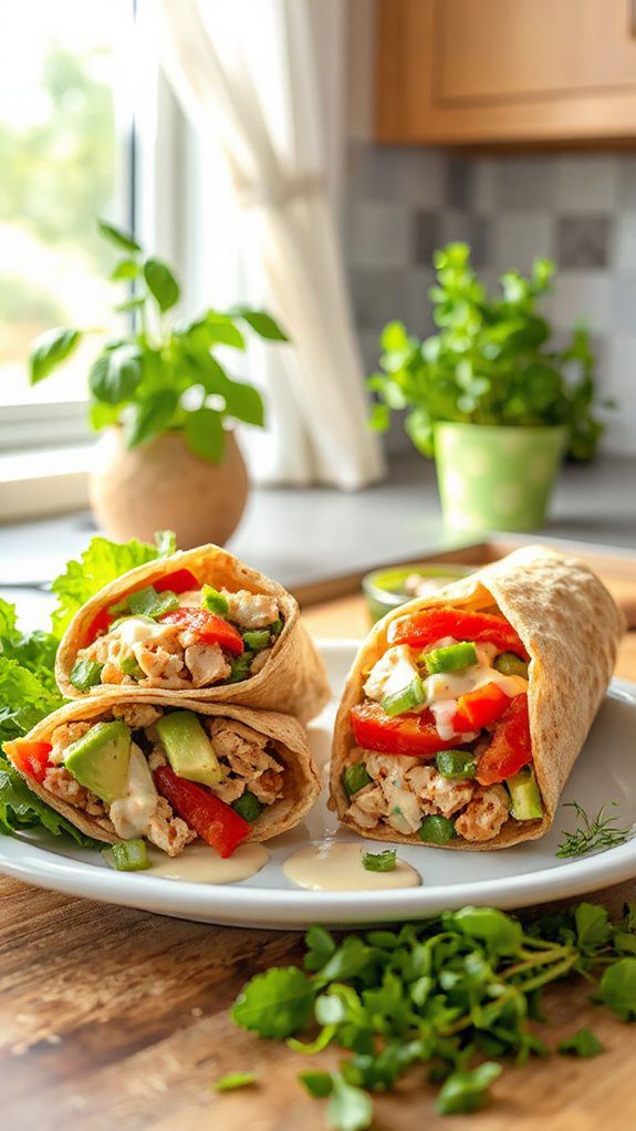 tuna salad wrap recipe
