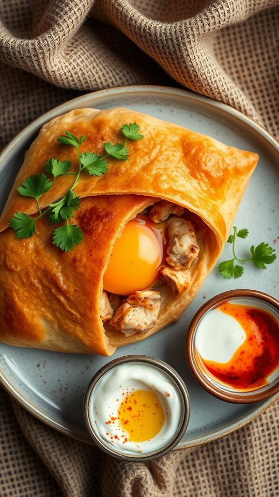tunisian egg and tuna dish
