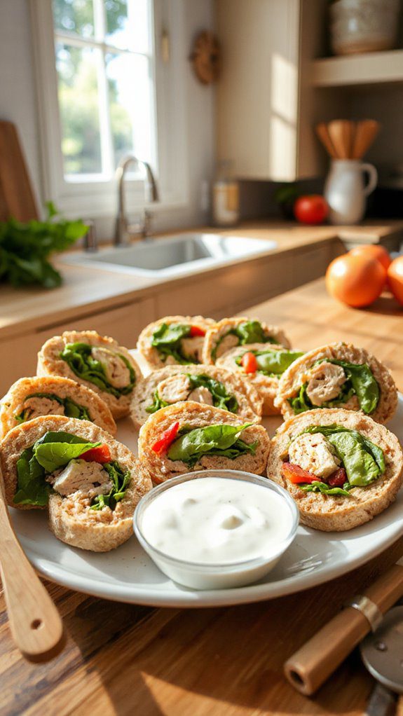 turkey avocado rolled snacks turkey avocado rolled snacks