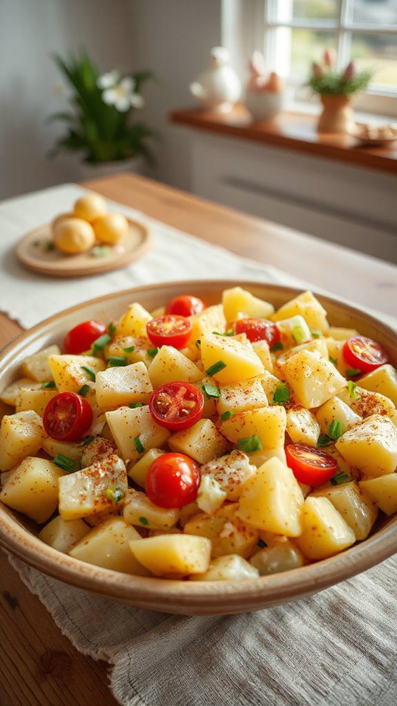 vegan creamy potato salad