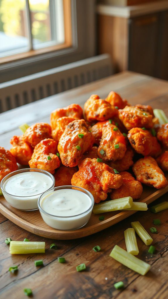 vegan spicy cauliflower bites vegan spicy cauliflower bites