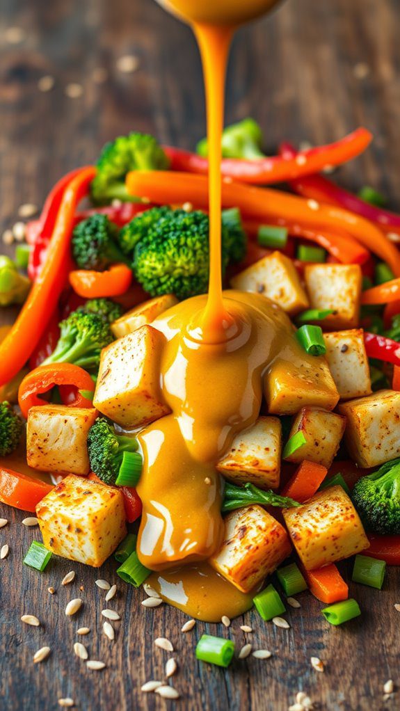 vegan stir fry with cashew vegan stir fry with cashew