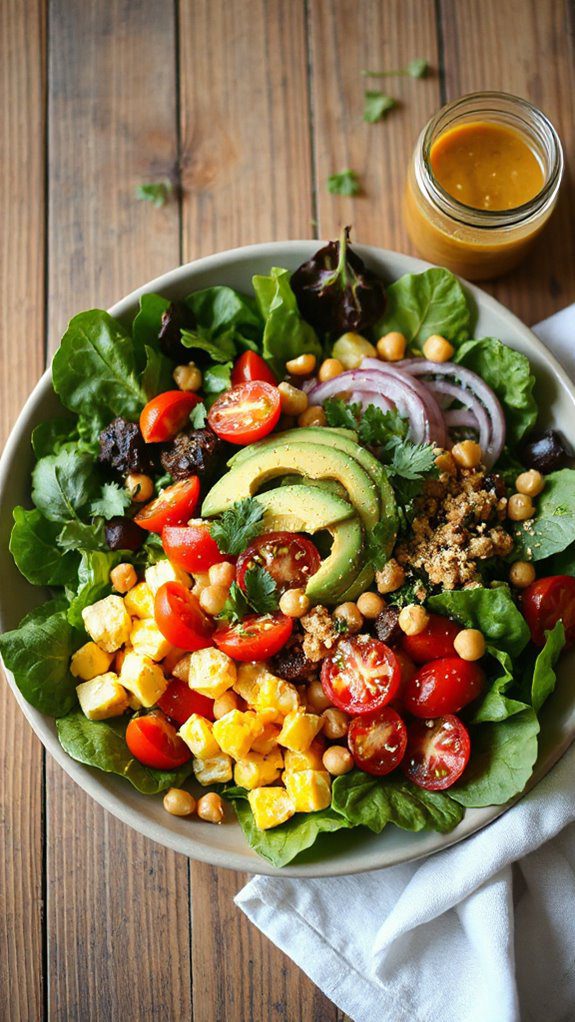 vegan version of cobb salad