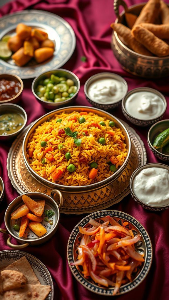 vegetable flavored rice dish