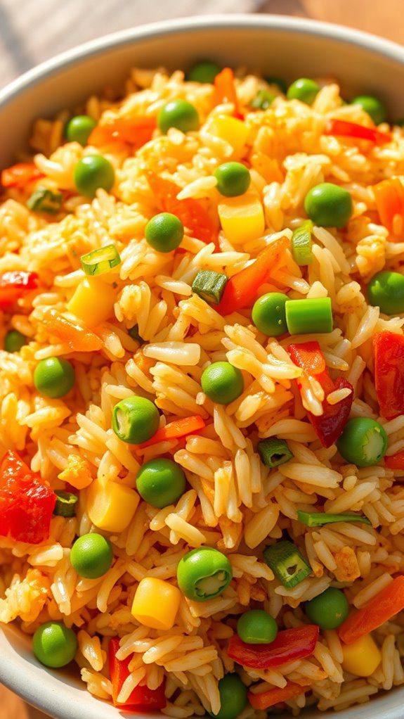 vegetable fried rice recipe
