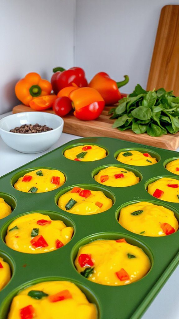 vegetable packed egg muffins vegetable packed egg muffins