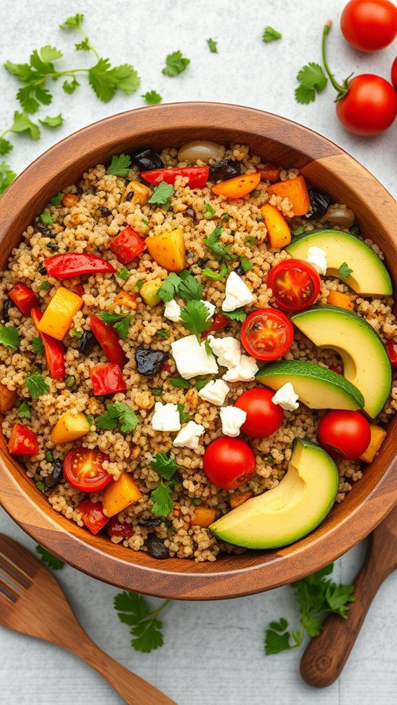 vegetable quinoa salad recipe