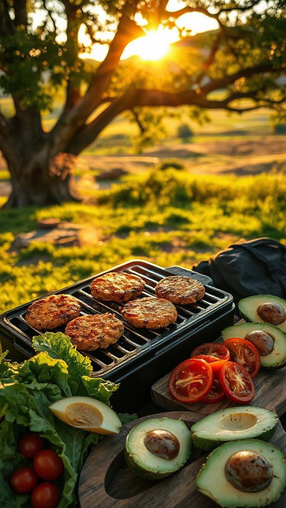 vegetarian burger recipe idea
