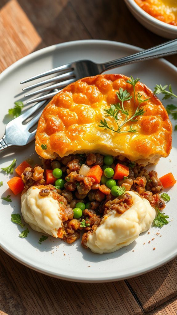 vegetarian lentil shepherd s pie vegetarian lentil shepherd s pie