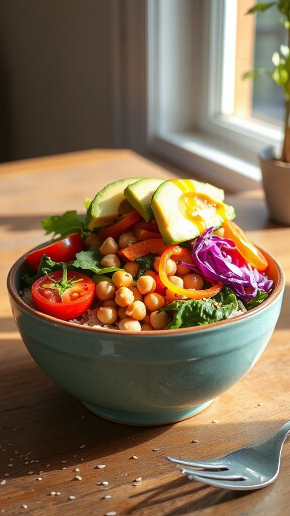 vibrant nutritious grain dish