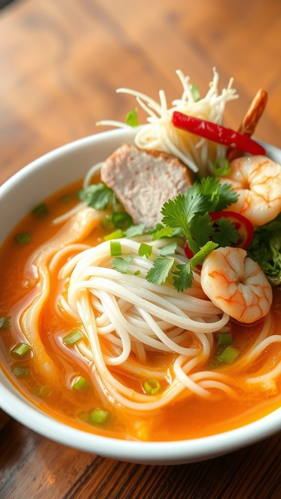 vietnamese noodle soup dish