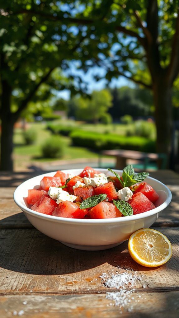 watermelon feta salad recipe