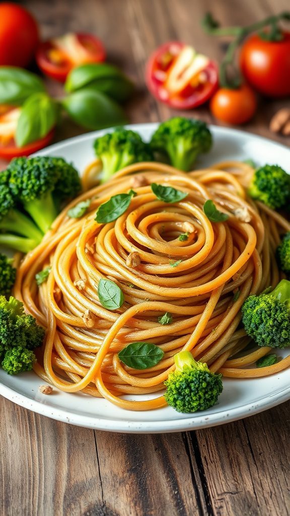 whole wheat pasta dish whole wheat pasta dish