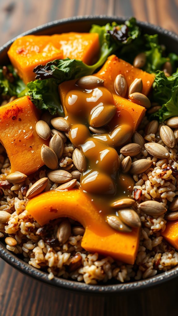 wild rice squash bowl