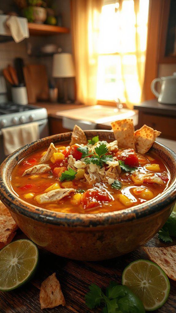 zesty chicken tortilla soup zesty chicken tortilla soup