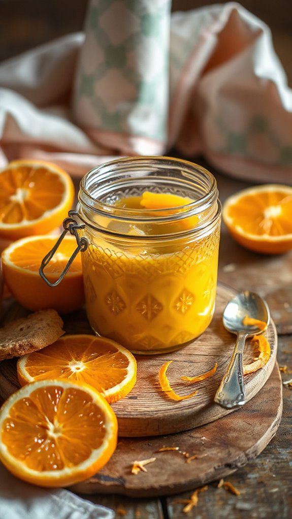 zesty citrus dessert spread