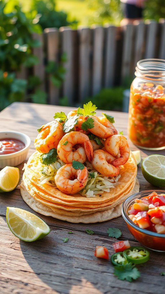 zesty shrimp tacos recipe